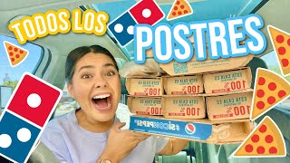 Todos los Postres (y entradas) del Dominos Pizza | RebeO