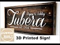 How to Make a DIY 3D Printed Sign!