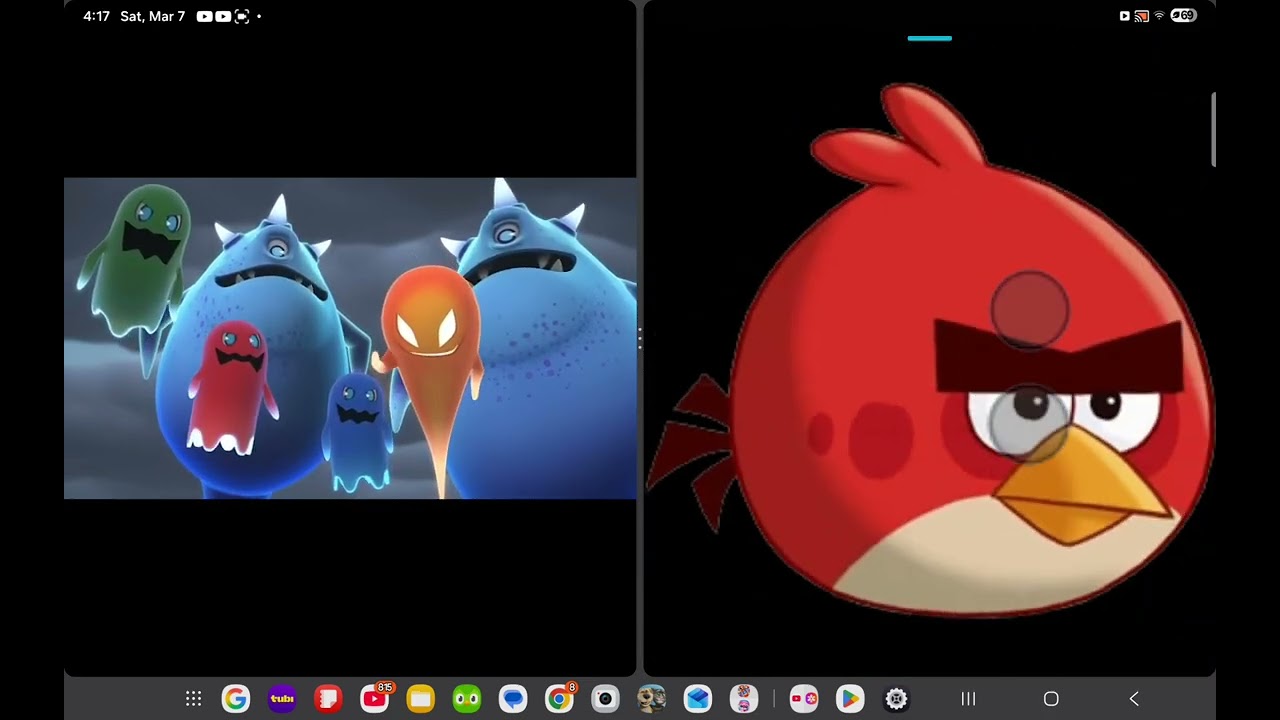 Buddy Man vs Angry Birds 