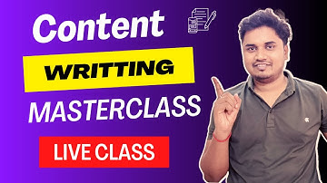 Content Writting Live Tutorial 2025