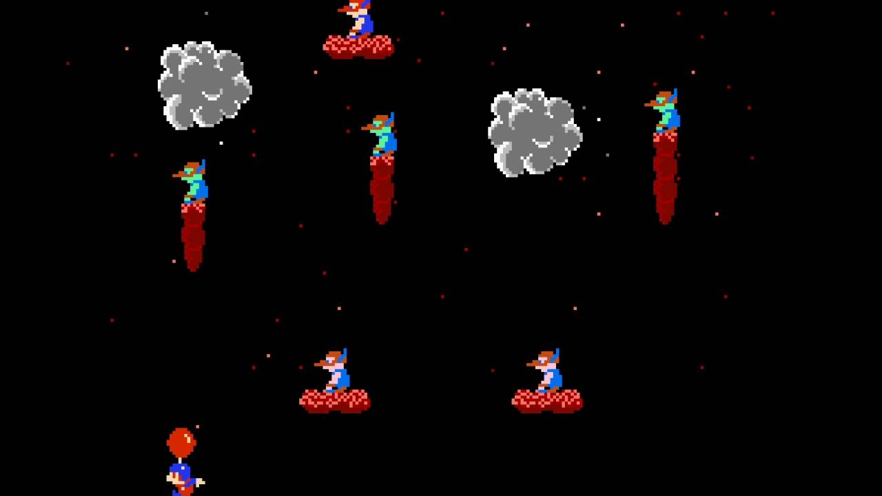 NES Game: Balloon Fight (1984 Nintendo)