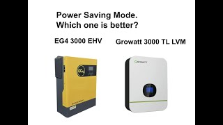 EG4 vs Growatt 3000 which power saving works better.