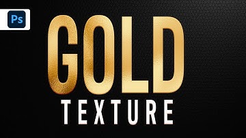 How to Create a Gold Foil Effect in Photoshop | photoshop gold text effect | photoshop text effects
