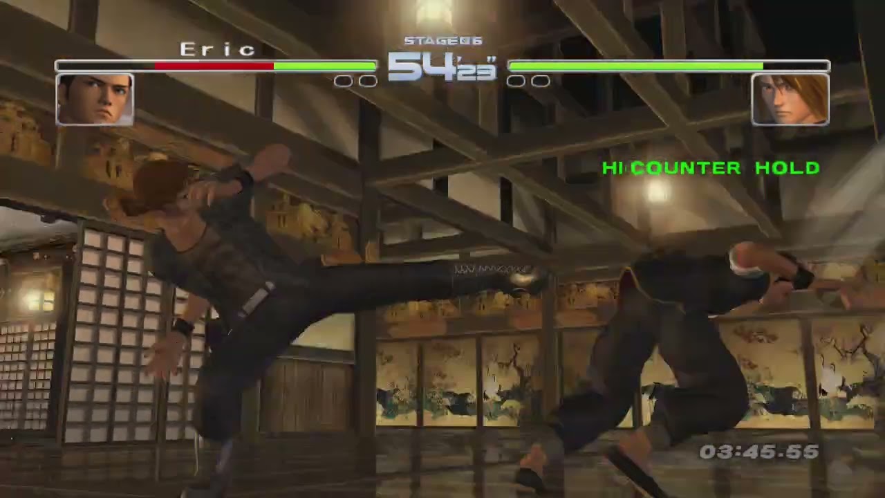 Dead or Alive 2 Ultimate Time Attack Jann Lee