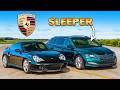 Porsche 911 Turbo S vs Skoda Superb SLEEPER: CORRIDA DE ARRANCADA