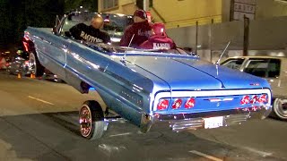 POLICE COULDNT STOP THESE LOWRIDERS HOPPING