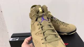 Air Jordan 6 WMNS Gore-Tex Brown Kelp