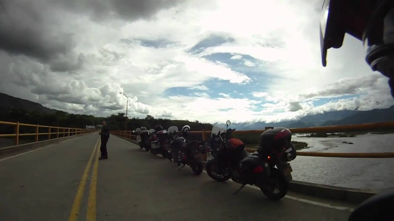 Puente sobre el río Patia, Carretera Panamericana entre Popayan y Pasto ...