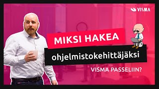Visma Passeli Hae Meille Ohjelmistokehittäjäksi Tai Älä Hae..