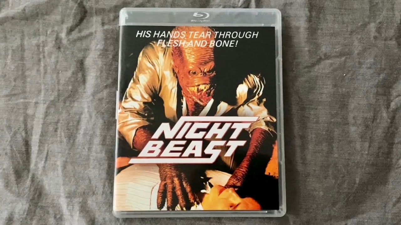 Unboxing "Nightbeast" bluray and DVD from Vinegar Syndrome YouTube
