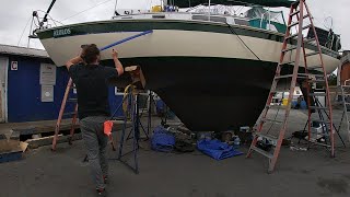 SV Aeolos - SAILBOAT Haulout - BOTTOM PAINT + Maintenance