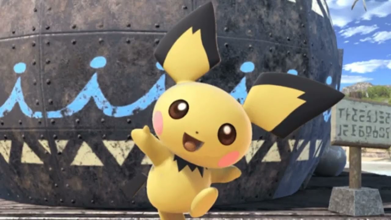 THE TYPHOONESS OF ALL PICHU VOICE LINES Smash Ultimate Pichu Voice Clips
