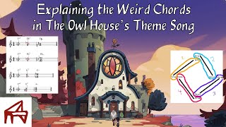 Explaining the WEIRD CHORDS in The Owl House's Theme Song