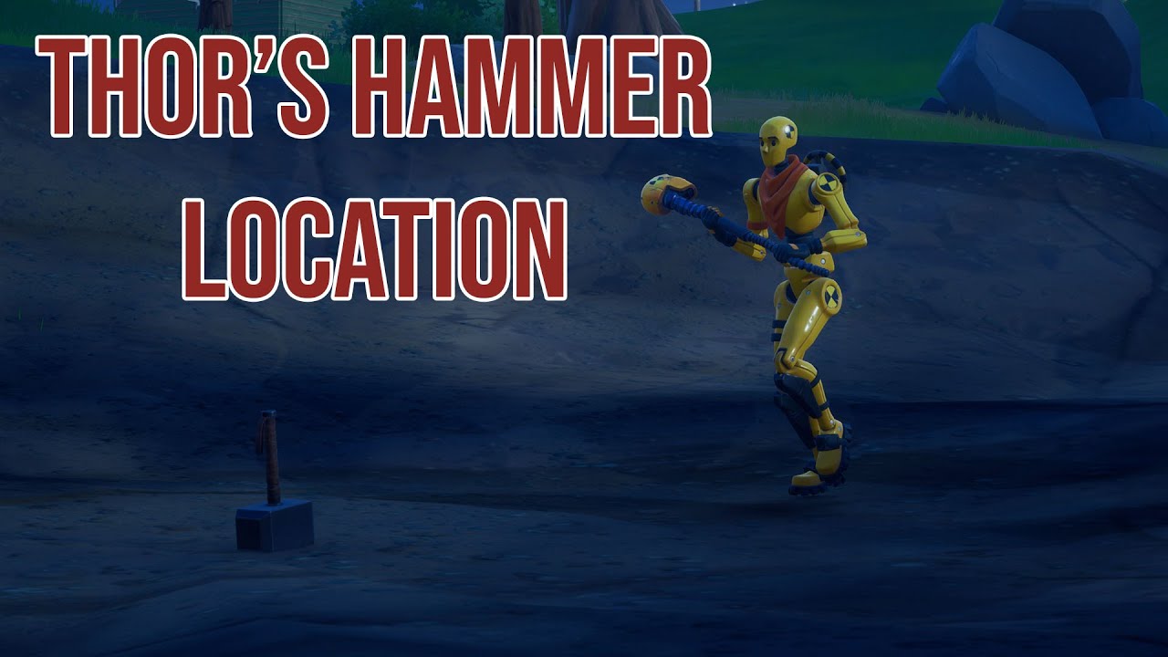 Where To Find Thor S Hammer In Fortnite Gamepur - roblox thor hammer