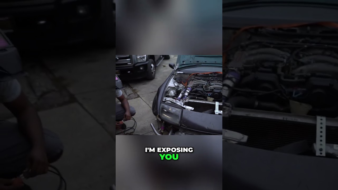 300ZX Reveal: Sparks Fly, Secrets Revealed! #shorts - YouTube
