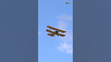 🌅 Weston Park Dawn Patrol: Sopwith Camel in Action! ✈️ #SopwithCamel #DawnPatrol #warbird