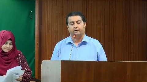 Dr. Abdul Waheed Solangi | Launching Carbon Literacy & CATs Program at SAU