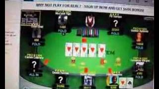 Texas Hold'Em (on Facebook) : ROYAL FLUSH !