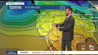 ABC 10News Pinpoint Weather with Max Goldwasser: Heat all week...what else is new?