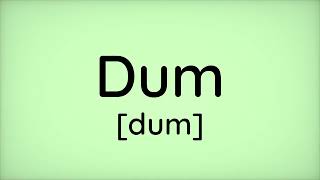 Dum (Esperanto)
