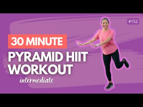 30 Minute Beginner Friendly Fat Burning HIIT Workout | 3500 steps