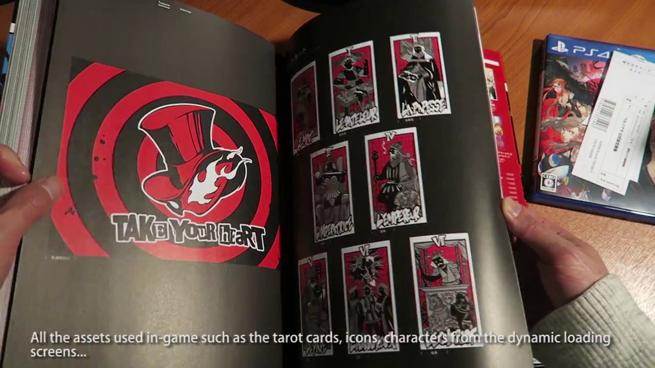 Persona 5 Official Design Works Artbook Review | Lh Yeung.Net Blog -  Anigames