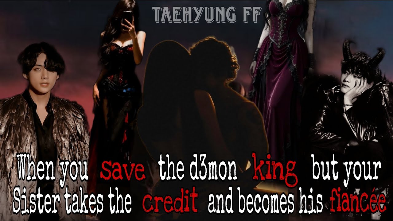 When you save the demon king but your sister takes the credit and becomes his fiancée||Taehyung FF||