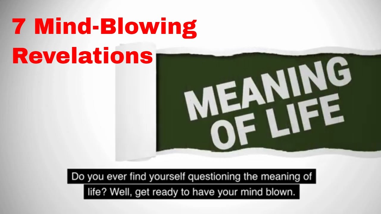 7 MindBlowing Revelations That Shake the Core of Our Existence YouTube 7 MindBlowing Revelations That Shake the Core of Our Existence YouTube