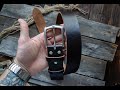 How to make an English Bridle leather belt. Кожаный ремень своими руками из дорогой английской кожи.