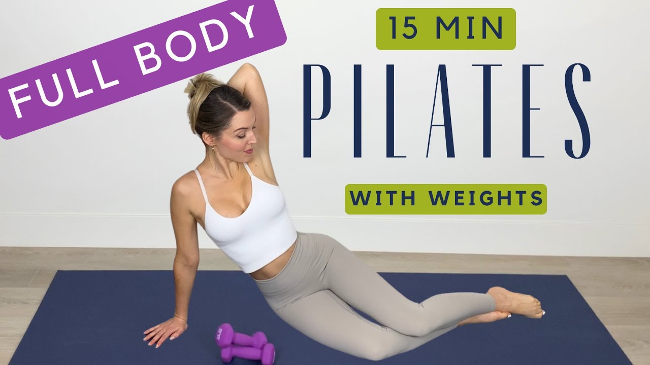 15 Minute Full Body Pilates Workout: Thighs, Arms, Obliques with Cassie &  Sister - Video Summarizer - Glarity