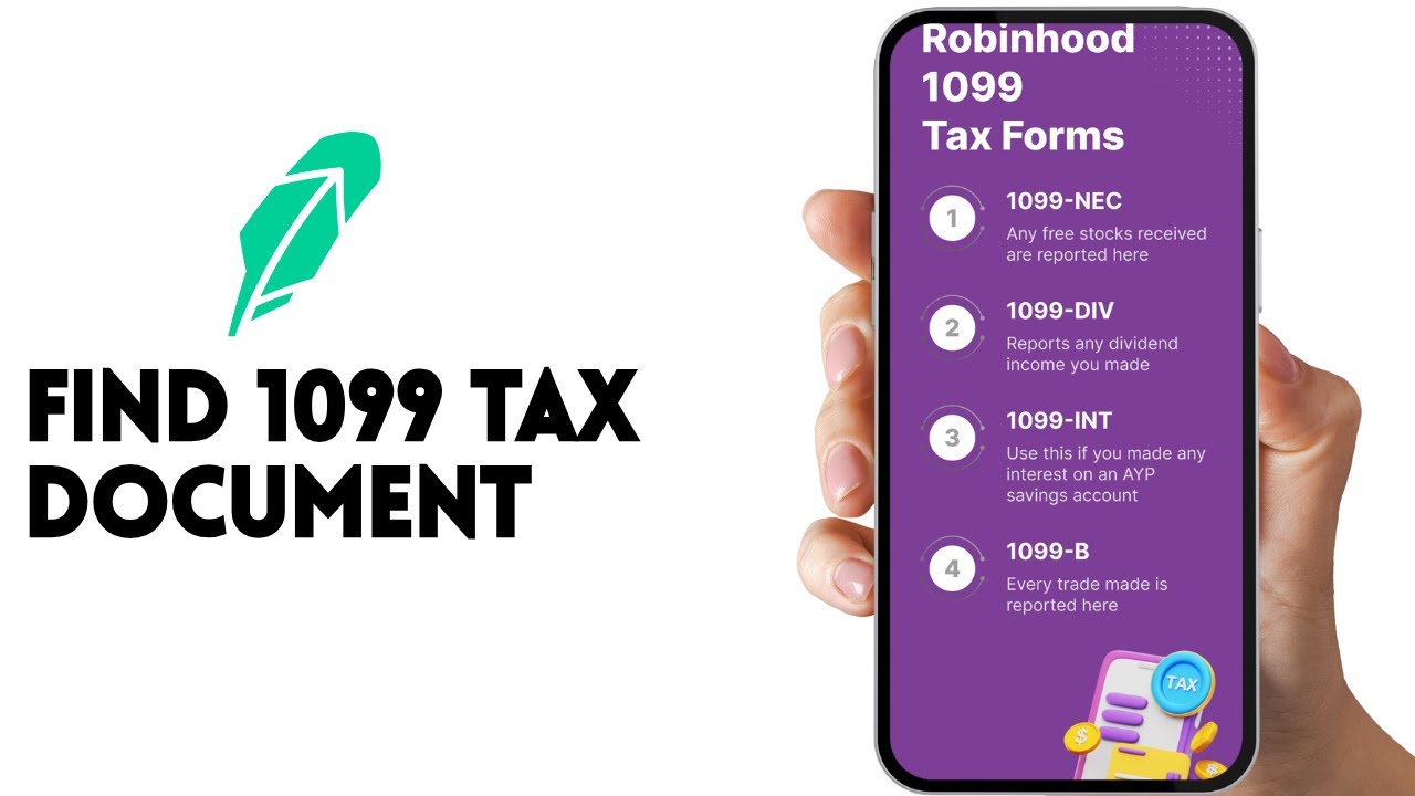 How To Find Robinhood 1099 Tax Document