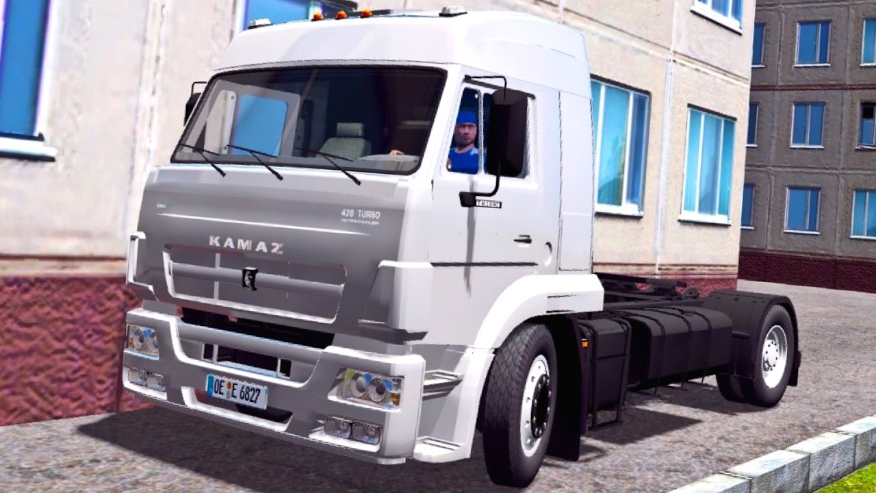 Камаз city car driving