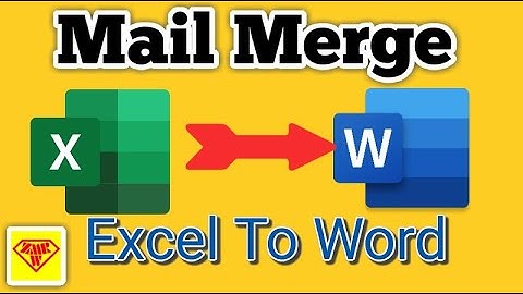 Mail Merge Dari Ms Excel ke Ms Word