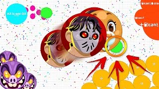 BIGGEST ''PUSHSPLIT'' EVER?! LINESPLIT THE WHOLE MAP! AGARIO MEGA POPSPLITS & HIGHLIGHTS!!