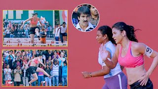 Rowdy Raja Tamil Movie Scenes Deeksha Seth Wins Running Race Compeion