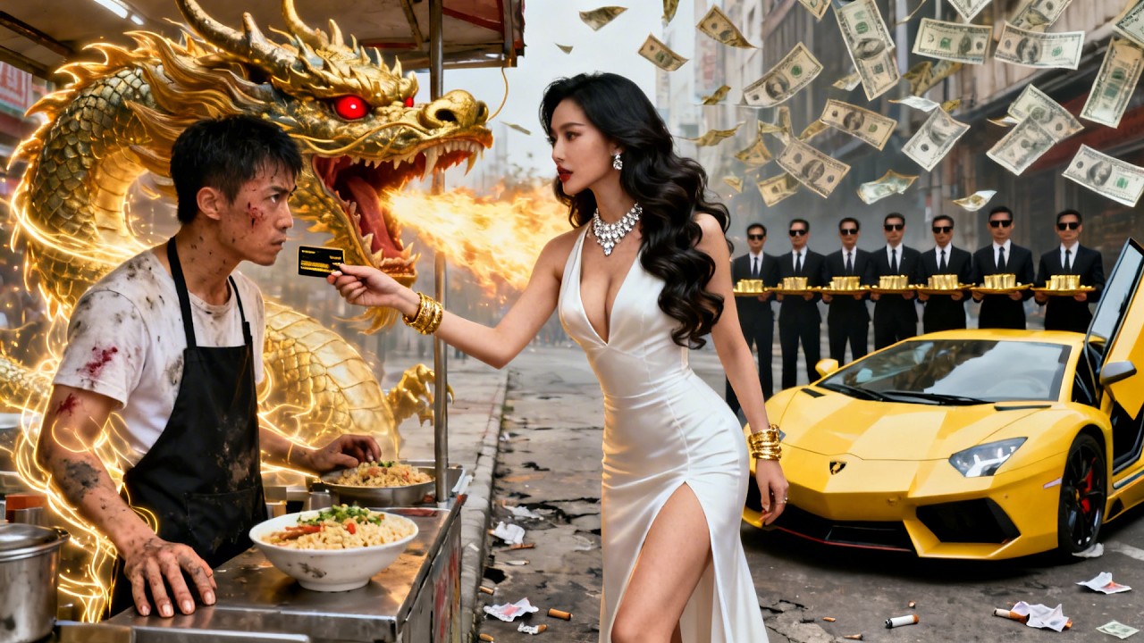 【FULL】穷小伙卖炒饭被白金妻子嘲笑窝囊，被富二代踩头侮辱，殊不知他竟是一代绝世仙尊！下一秒圣人威压觉醒，千亿富豪集体跪迎，让前妻负债百亿街头卖身，仇人跪地求饶！#爽文 #逆袭 #movie