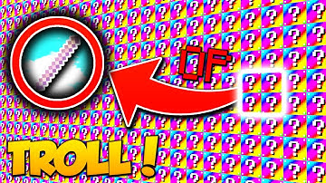 ULTIMATE TROLLING STICK! | Minecraft RAINBOW LUCKY BLOCK WALLS MOD (Modded Mini-Game CHALLENGE)