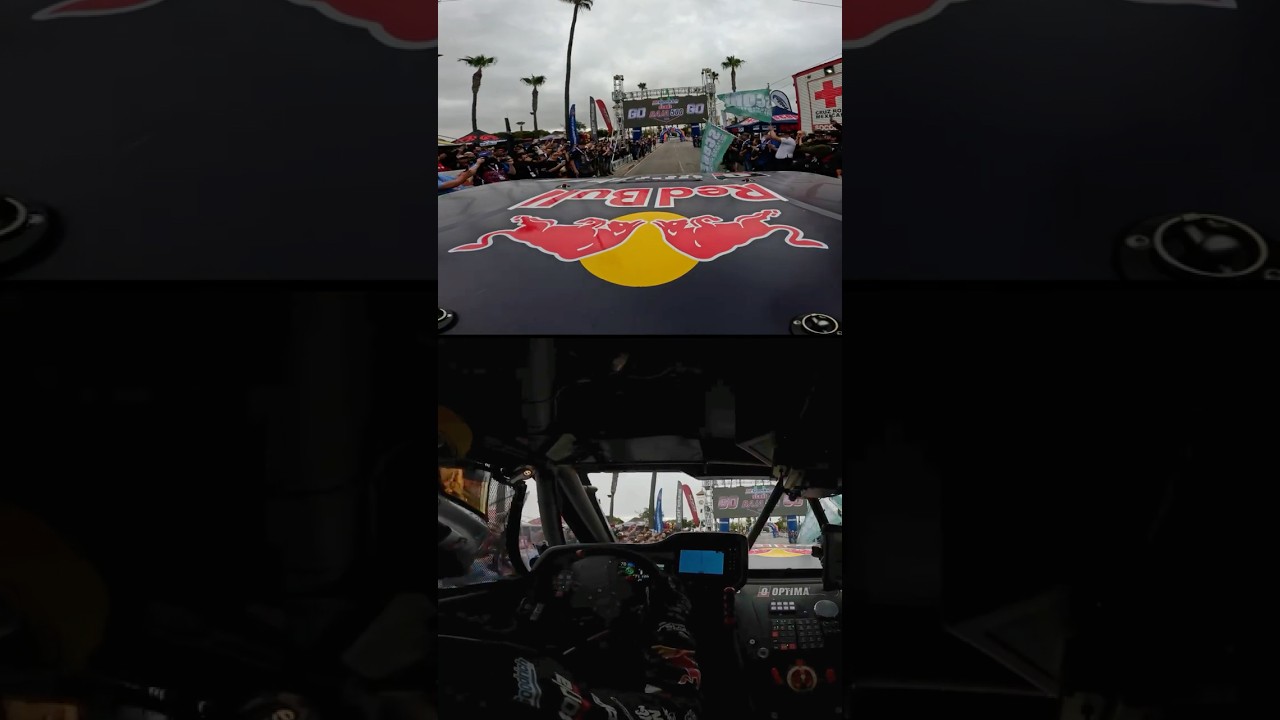 Can't wait to be back in Baja! Until then, enjoy this legendary start 🏁 #trophytruck #gopro #race