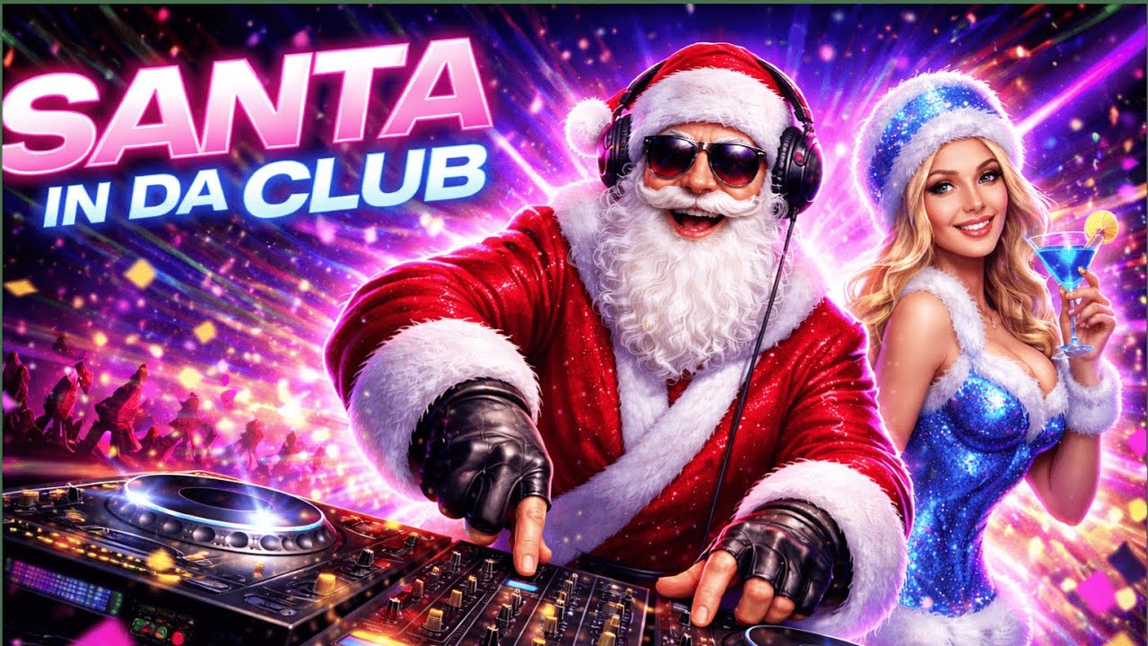 Santa in da Club. AVI & SUNO AI. #ДедМороз #1января #Новыйгод #music #ai #newyear #clubmusic #edm