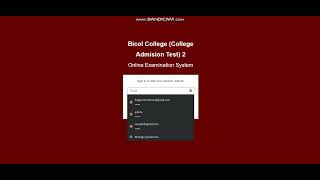 BCCAT 2 Online Examination System Part 1