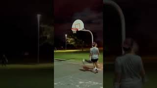 Fire basketball game (literally) #shorts screenshot 5