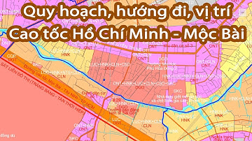 Bản đồ Quy hoạch, hướng đi và vị trí cao tốc Hồ Chí Minh - Mộc Bài