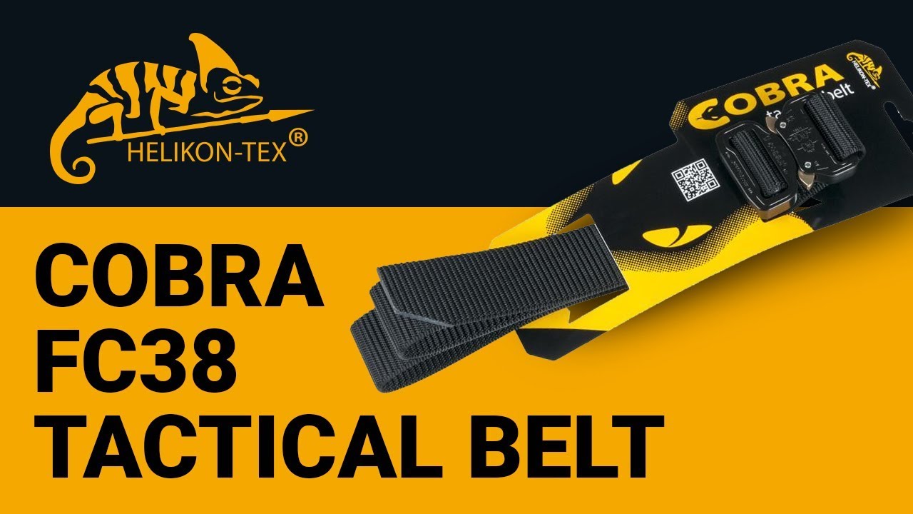 Helikon-Tex - Cobra (FC38) Tactical Belt - YouTube