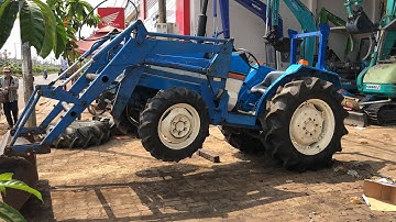 Máy Cày Mitsubishi MT4201 | 2 Cầu | Gàu Xúc | Giá Trong Video : Cửa Hàng Nông Ngư Cơ Nguyễn Văn Châu