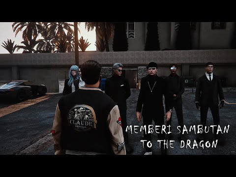 SAMBUTAN HANGAT DARI KAPAK SAKTI !!! HOUSE OF THE DRAGON VS CLAUDE FAMILLIA !!! - GTA V ROLEPLAY