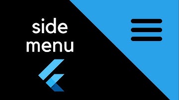 Flutter - Side menu