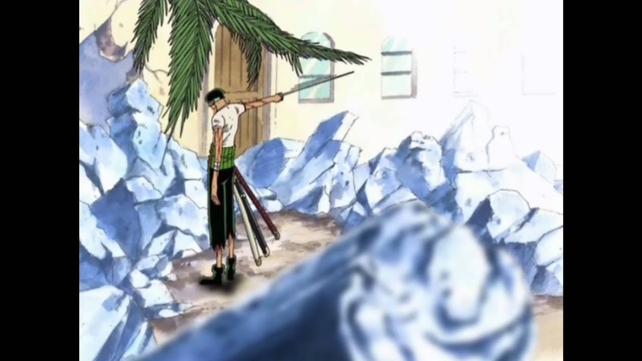 One Piece Zoro uses observation haki and Lions Song - YouTube