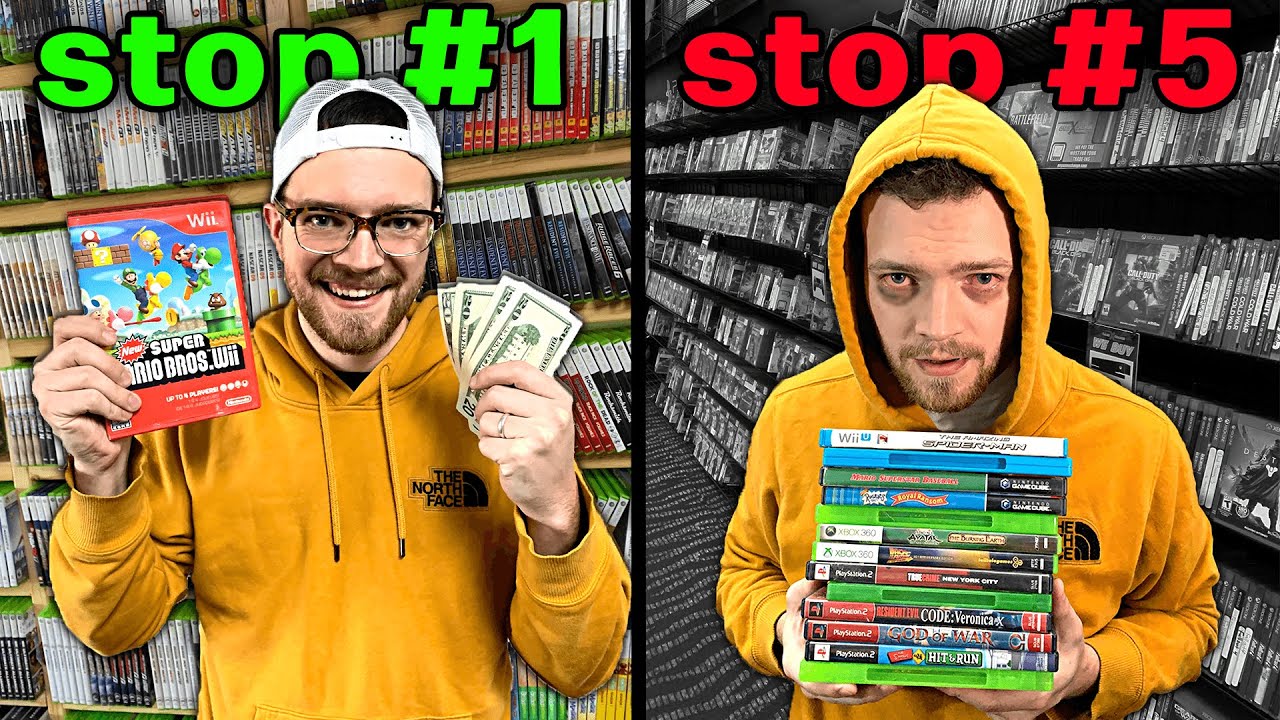 Game Hunting at 5 Stores in One Day