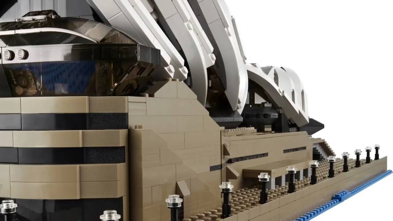 Lego Sydney Opera house 10234 - YouTube