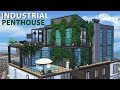 INDUSTRIAL PENTHOUSE | No CC | Stop-motion apartment build | The Sims 4